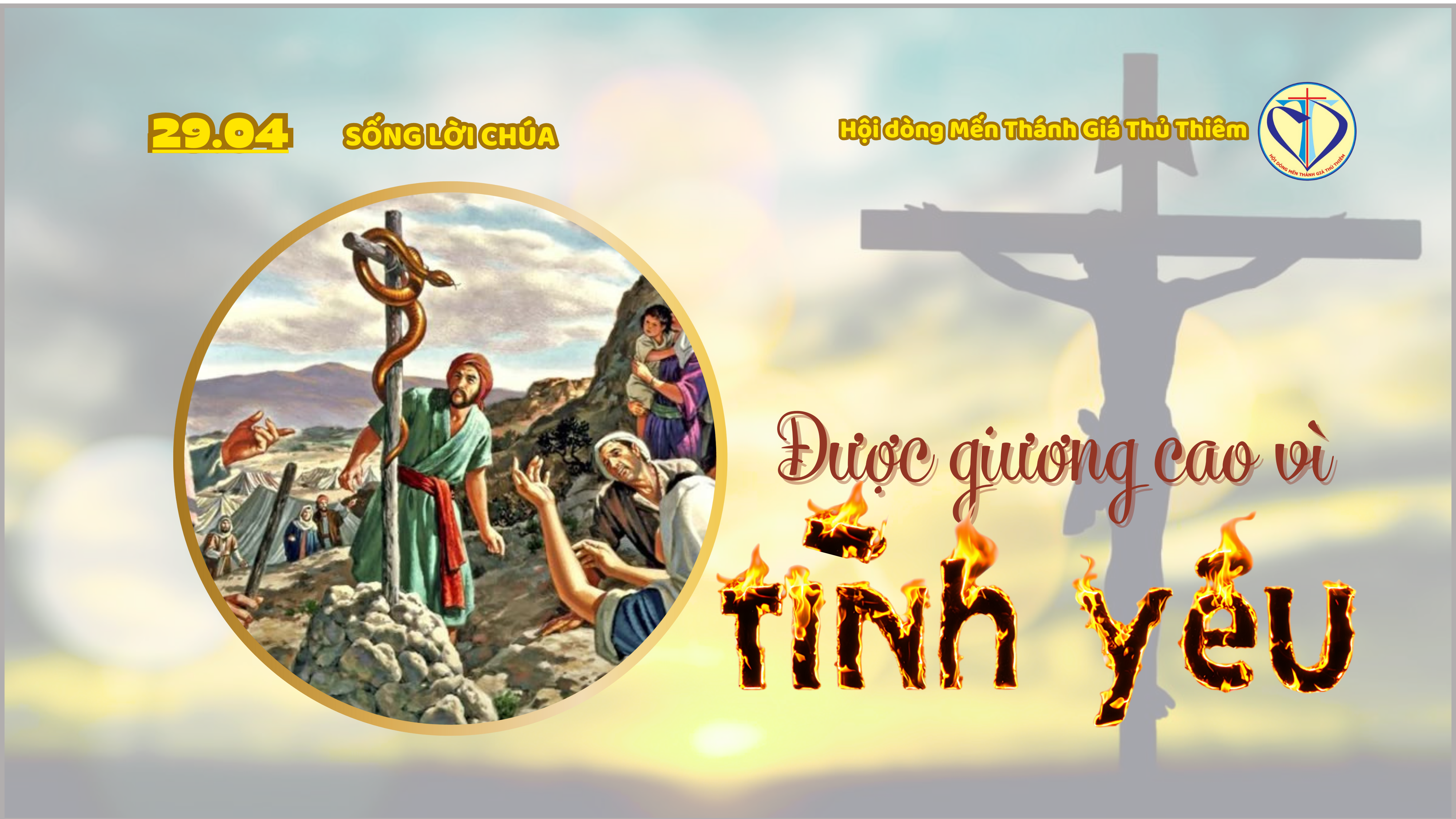 được giương cao vì tình yêu