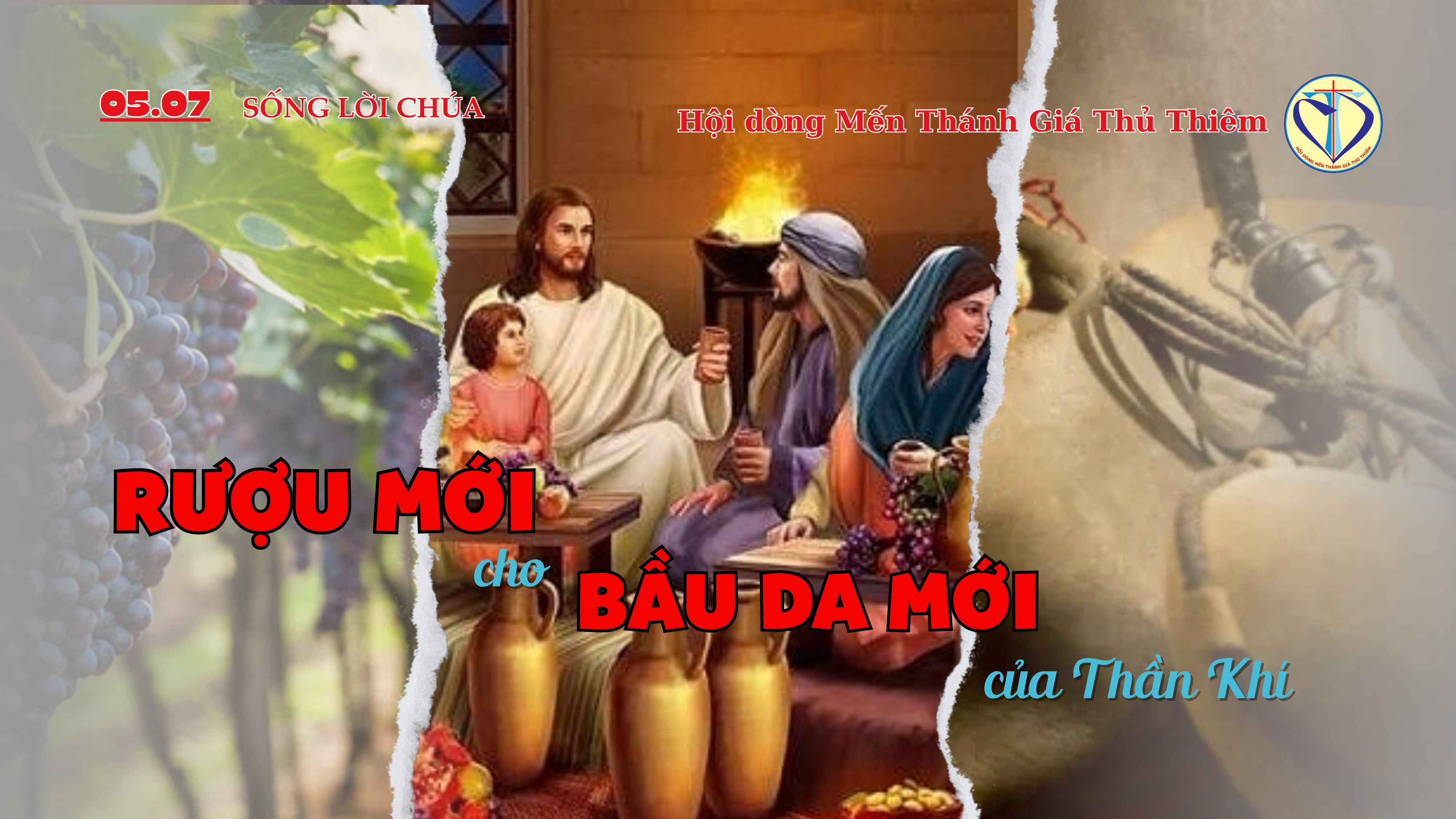 RƯỢU MỚI CHO BẦU DA MỚI CỦA THẦN KHÍ