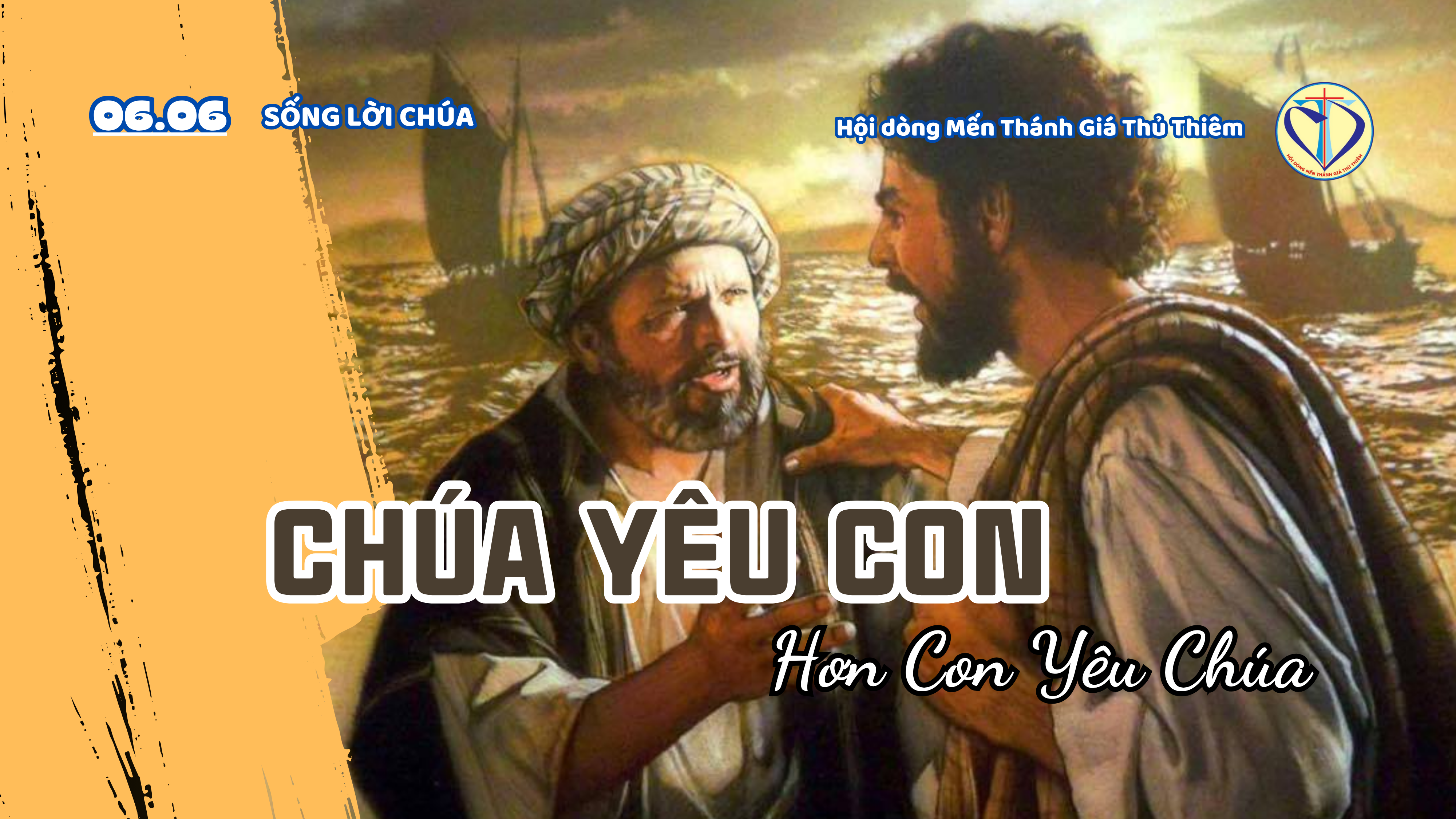 Chúa yêu con hơn con yêu Chúa