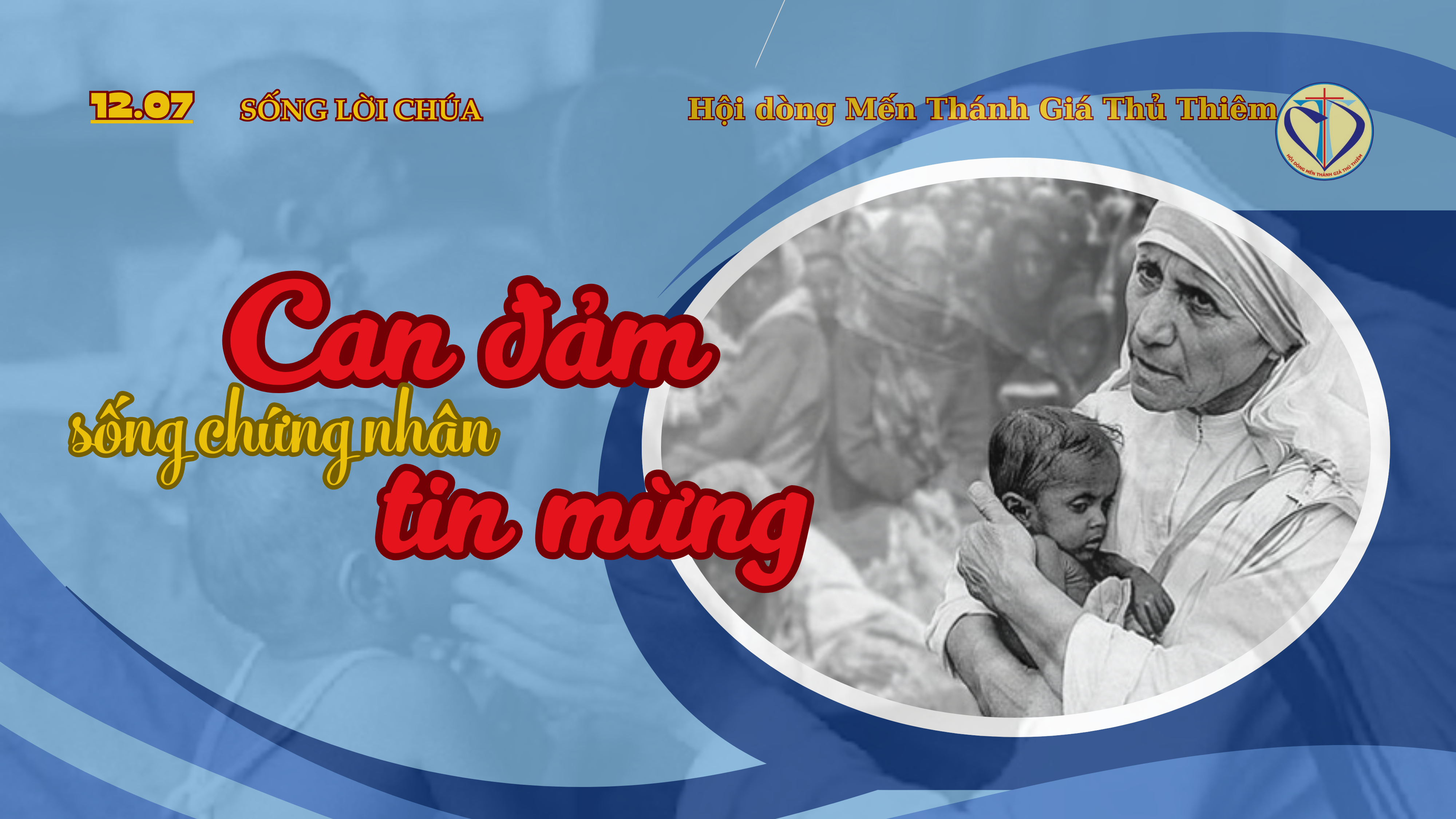 can đảm sống chứng nhân tin mừng