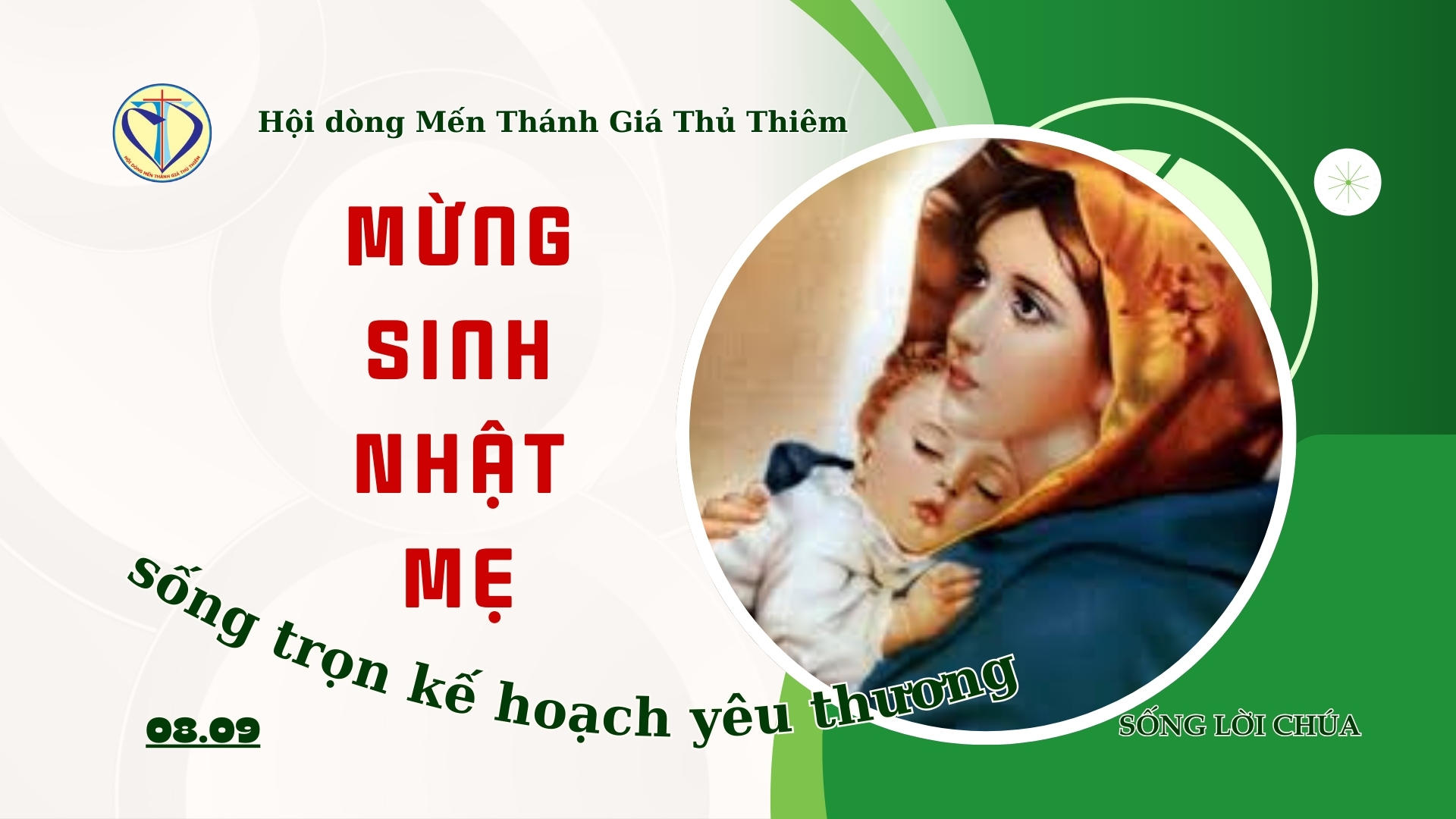 Mừng Sinh Nhật Mẹ, Sống Trọn Kế Hoạch Yêu Thương