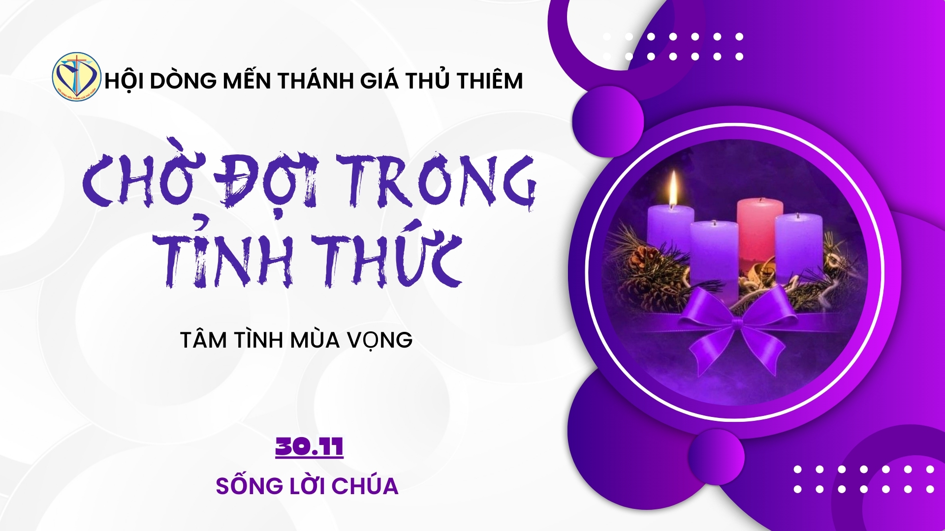 CHỜ ĐỢI TRONG TỈNH THỨC