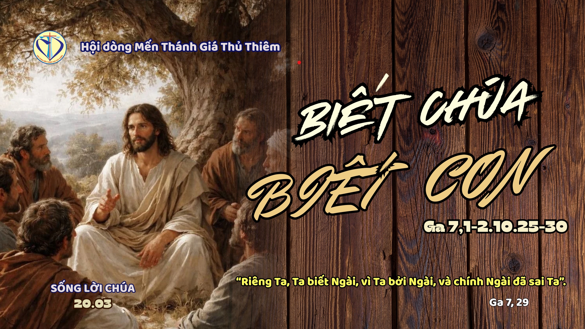 BIẾT CHÚA VÀ BIẾT CON