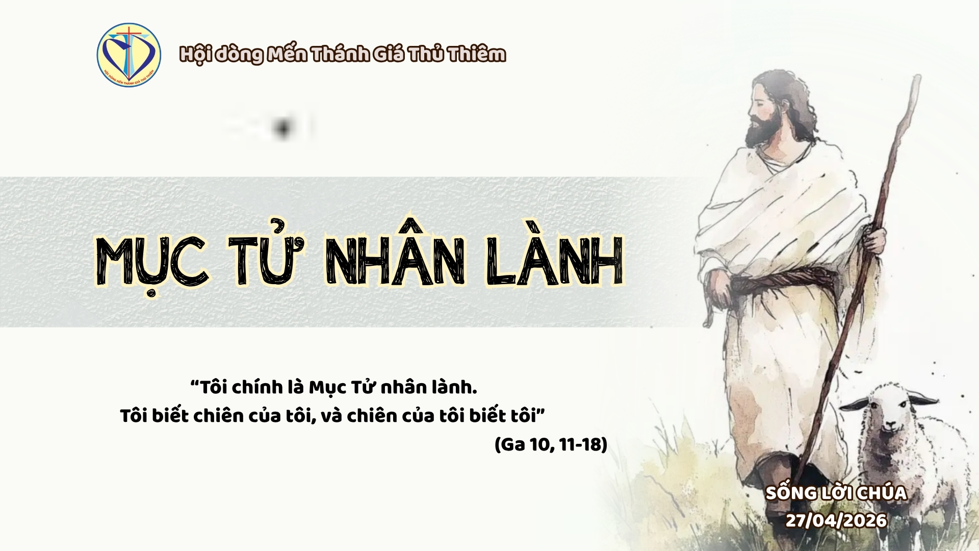 mục tử nhân lành