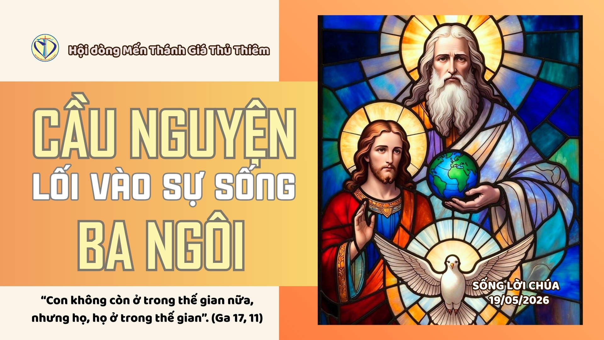 Cầu nguyện: Lối vào sự sống Ba Ngôi