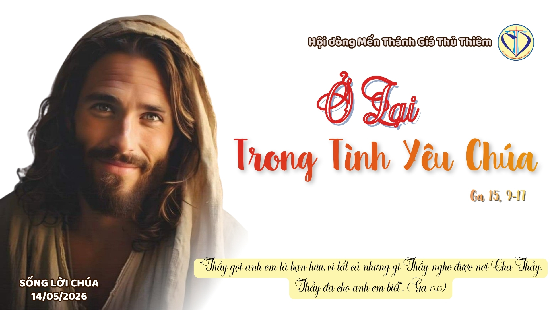 Ở Lại Trong Tình Yêu Chúa
